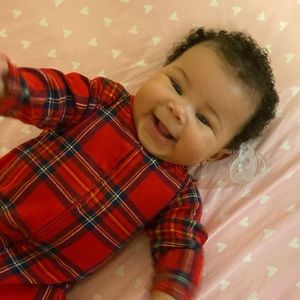 Old Navy Baby Plaid Holiday Pajamas - 3-6m
